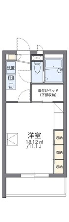 レオパレスネレイドの物件間取画像